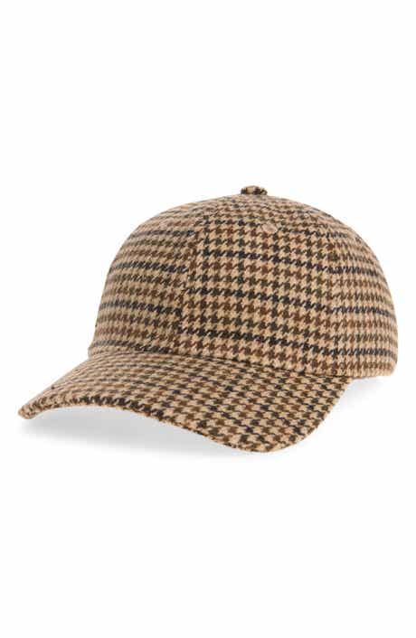 Classic Houndstooth Baseball Cap
