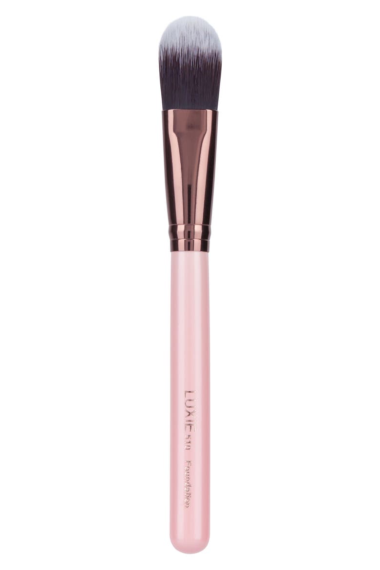 510 Rose Gold Foundation Face Brush, Main, color, NO COLOR