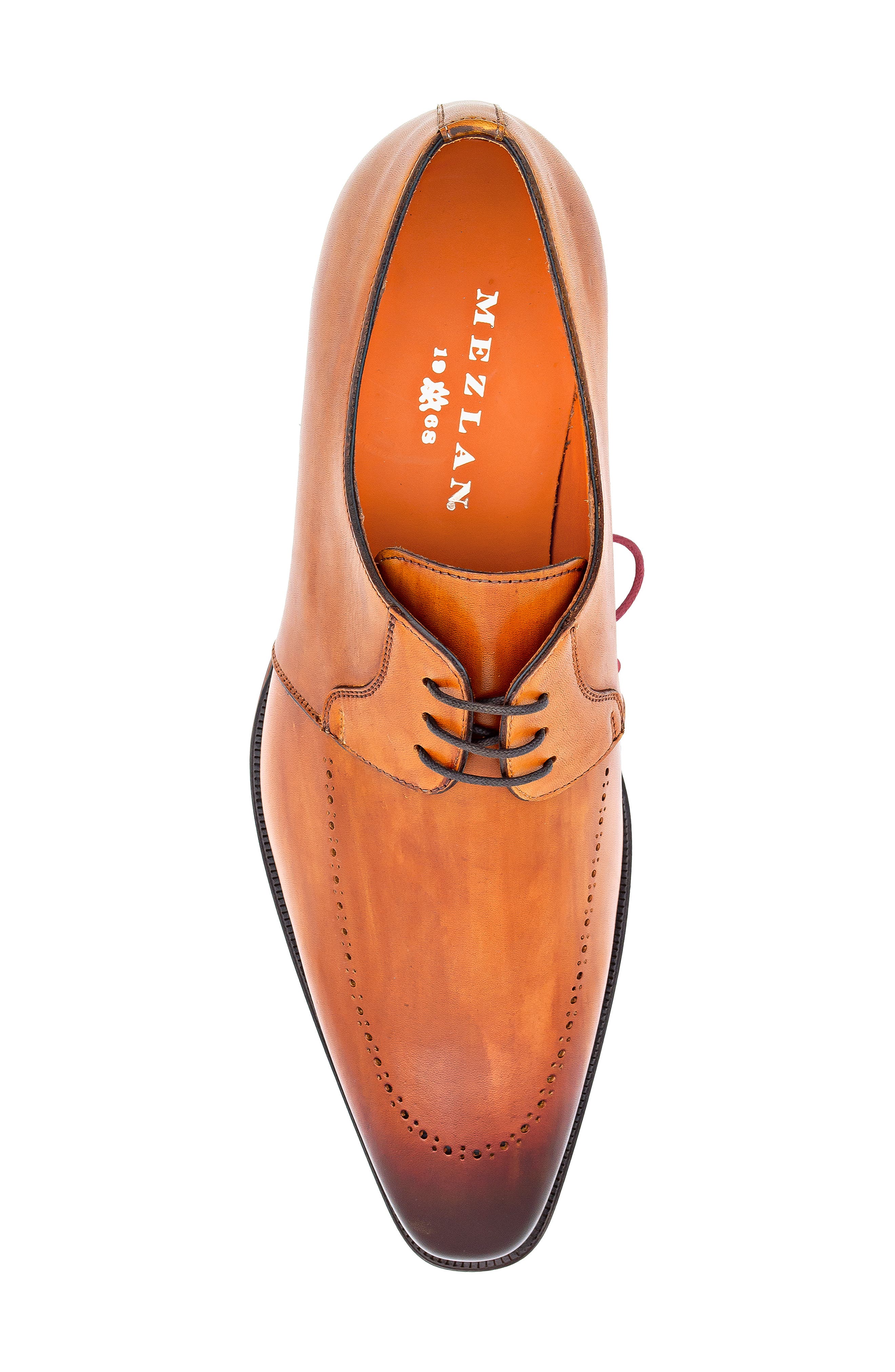 Apron Toe Derby, Alternate, color, COGNAC RUST