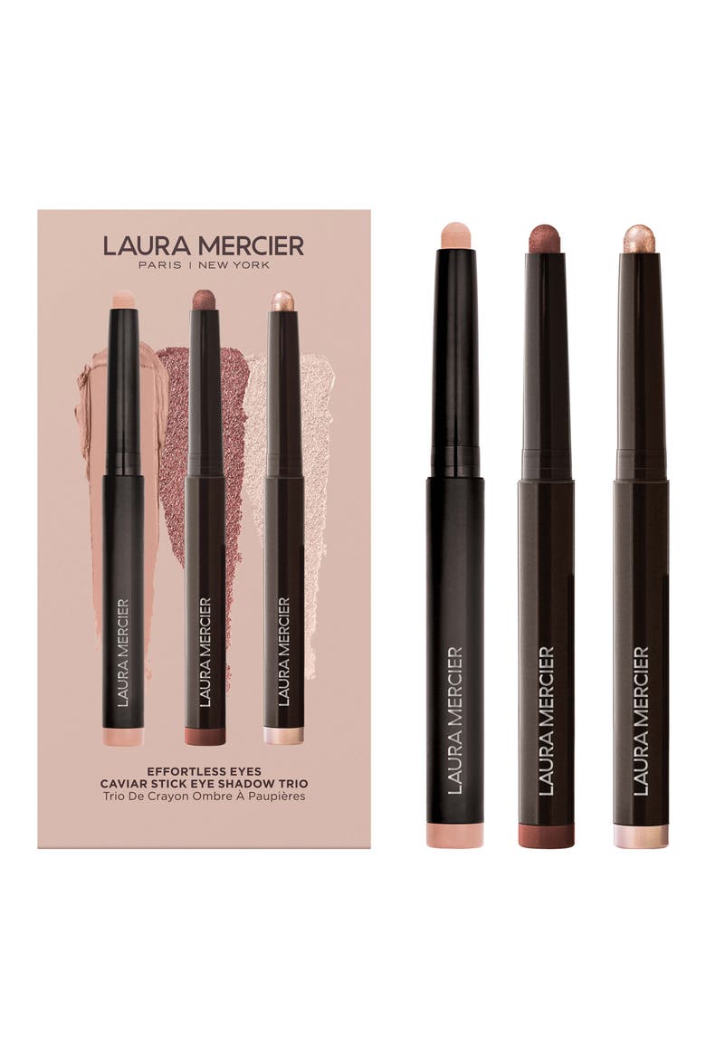 Effortless Eyes Caviar Stick Eyeshadow Trio (Nordstrom Exclusive) $99 Value, Main, color, BRONZE/ DUNE/ ROSE GOLD