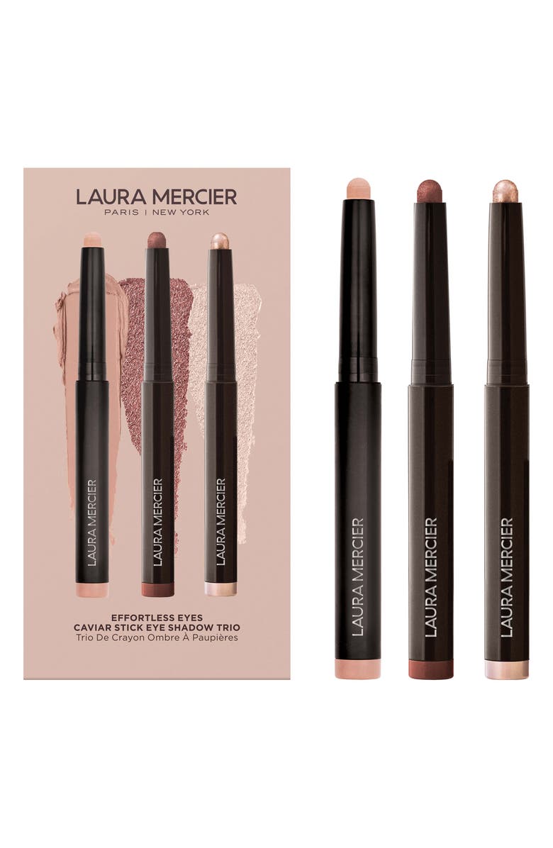 Laura Mercier Effortless Eyes Caviar Stick Eyeshadow Trio (Nordstrom Exclusive) $99 Value, Main, color,
