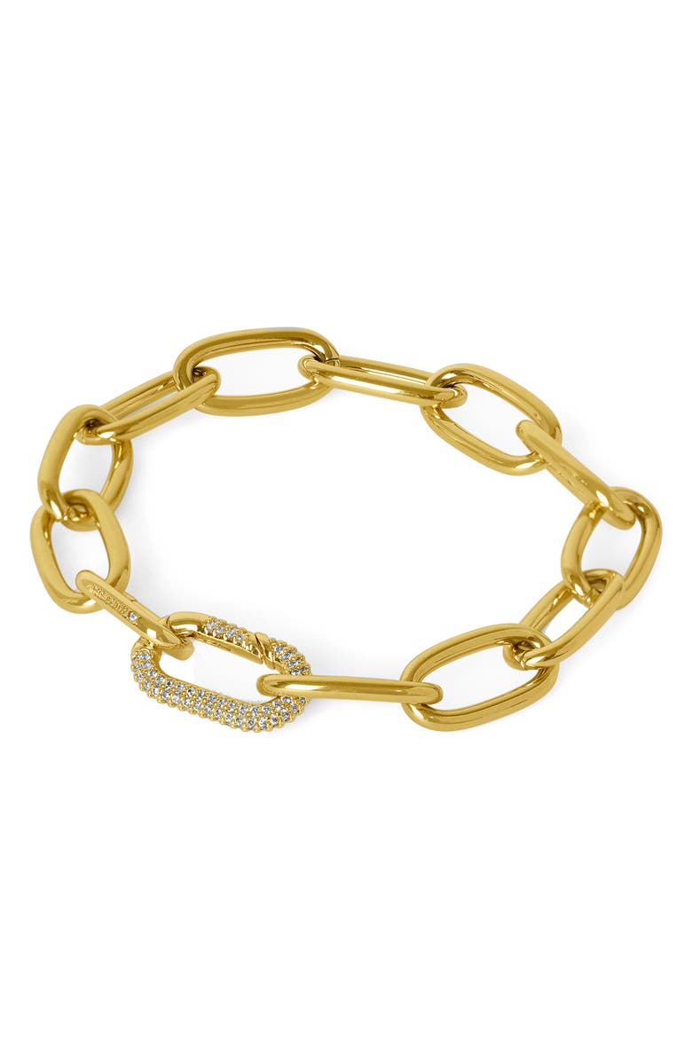 Dean Davidson Solene Pavé Statement Link Bracelet, Main, color,