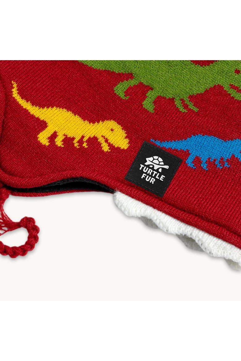 Toddler Chomp Chomp Winter Hat, Alternate, color, Red