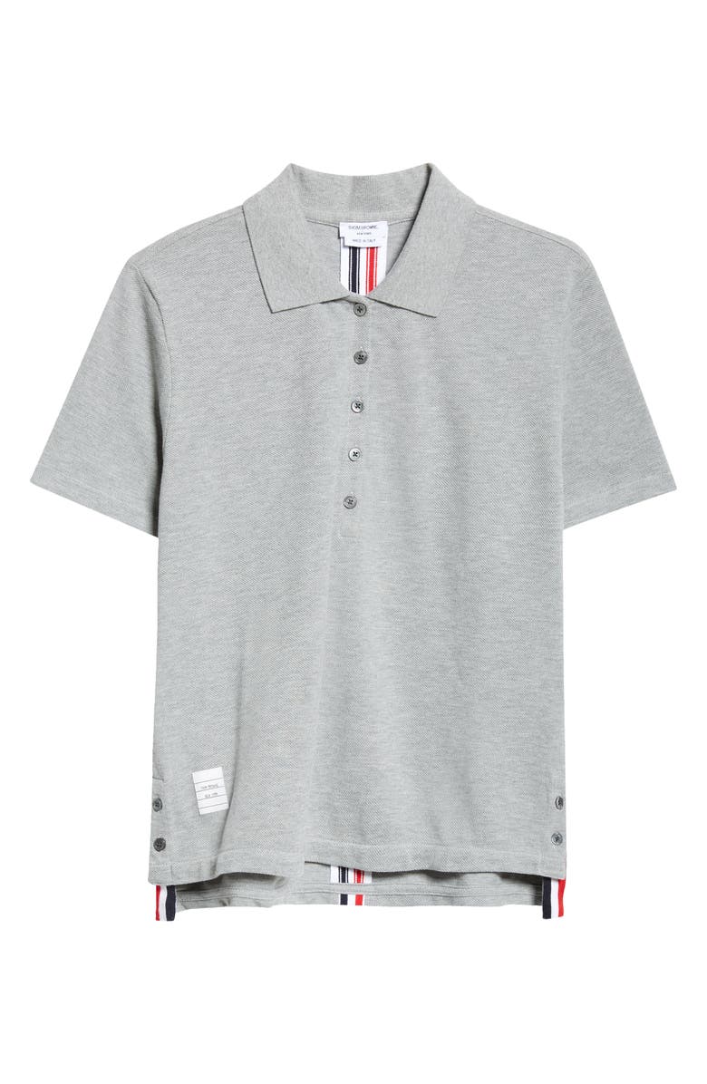 Thom Browne Stripe Piqué Polo, Alternate, color,