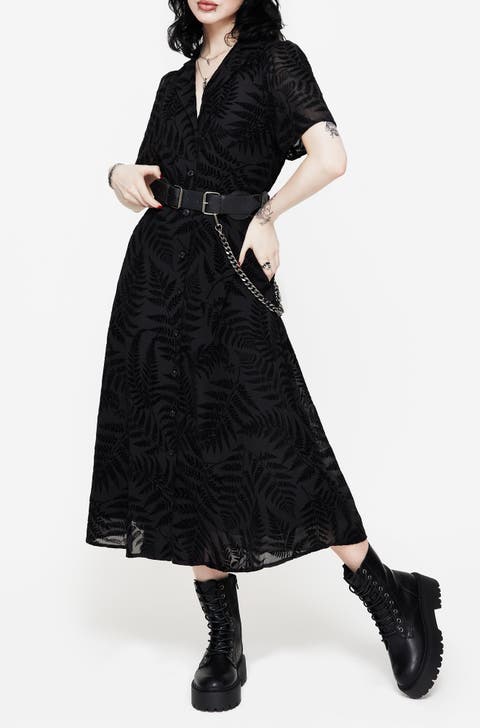 Lunafern Fern Midi Shirt Dress