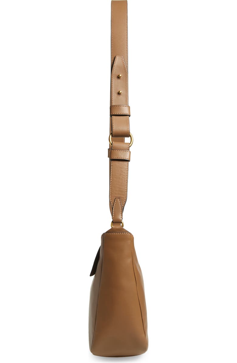 rag & bone Prospect Square Leather Crossbody Bag, Alternate, color, Cog Leather