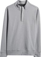 Robert Barakett Clarence Textured Quarter Button Pullover