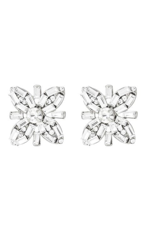Quinn Crystal Stud Earrings