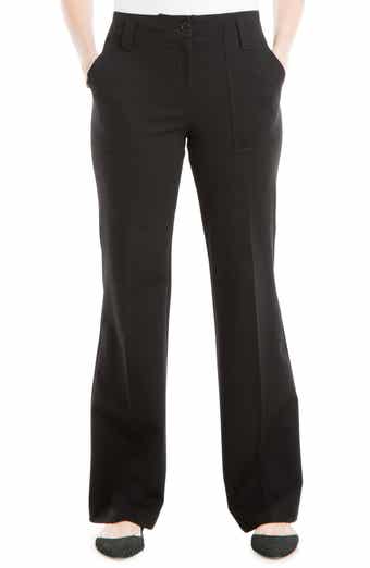 MAX STUDIO Ponte High Waist Wide Leg Pants