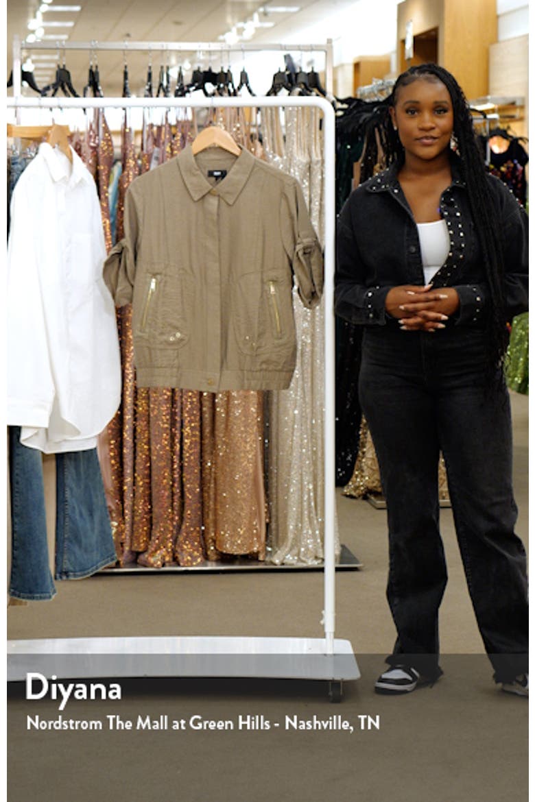 Roll Tab Front Button Jacket video