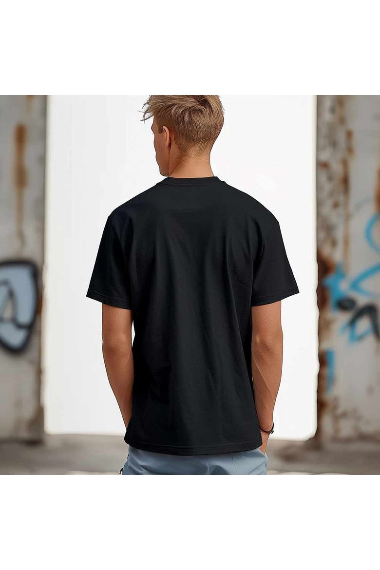 Mens Lil Alien Soft Heavyweight Tee, Alternate, color, Black