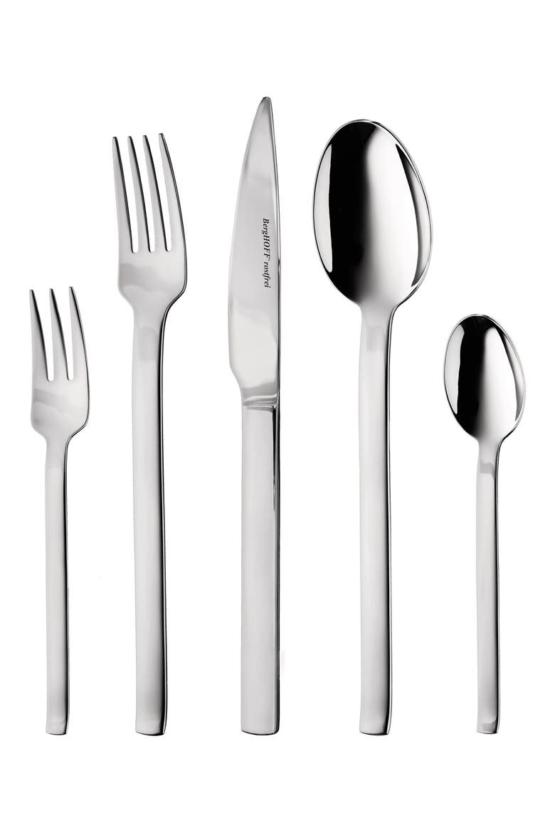 INTERNATIONAL Essence 30-Piece Flatware Set, Main, color, SILVER