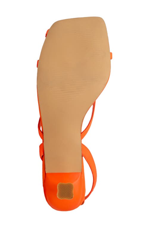 Chase & Chloe Chase And Chloe Itaty Ankle Wrap Sandal