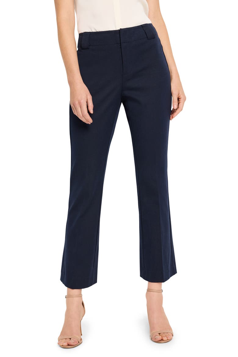 Plaza Ankle Demi Bootcut Pants, Main, color, DARK INDIGO