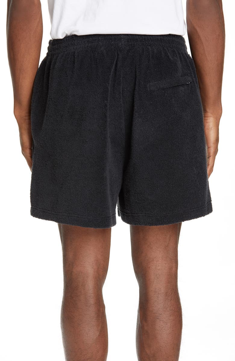 Off-White Towel Terry Shorts, Alternate, color, 