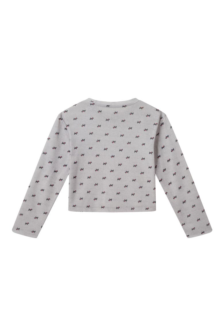 Kids' Scottie Dog Print Pajamas, Alternate, color, GREY SCOTTIE