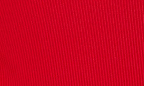 Beach Riot Sydney Belted One-piece Swimsuit In Red