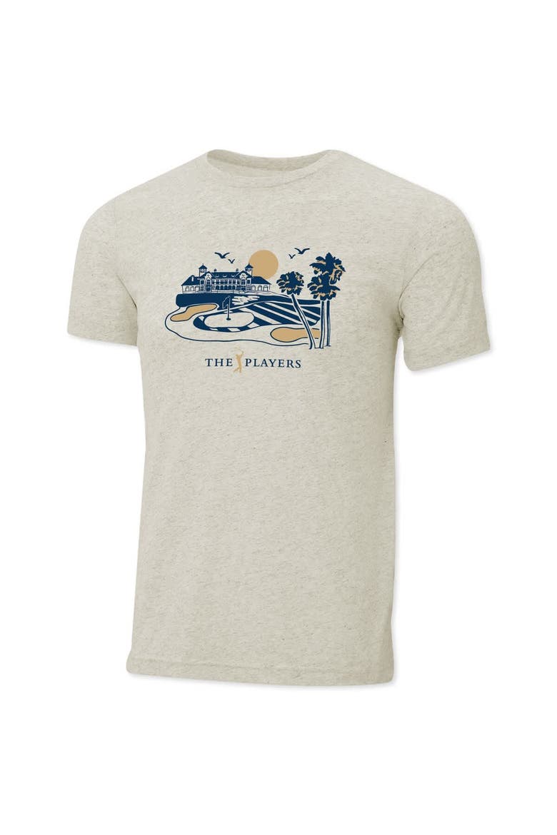 Men's Ahead  Cream THE PLAYERS Clubhouse Instant Classic Tri-Blend T-Shirt, Alternate, color, Cream