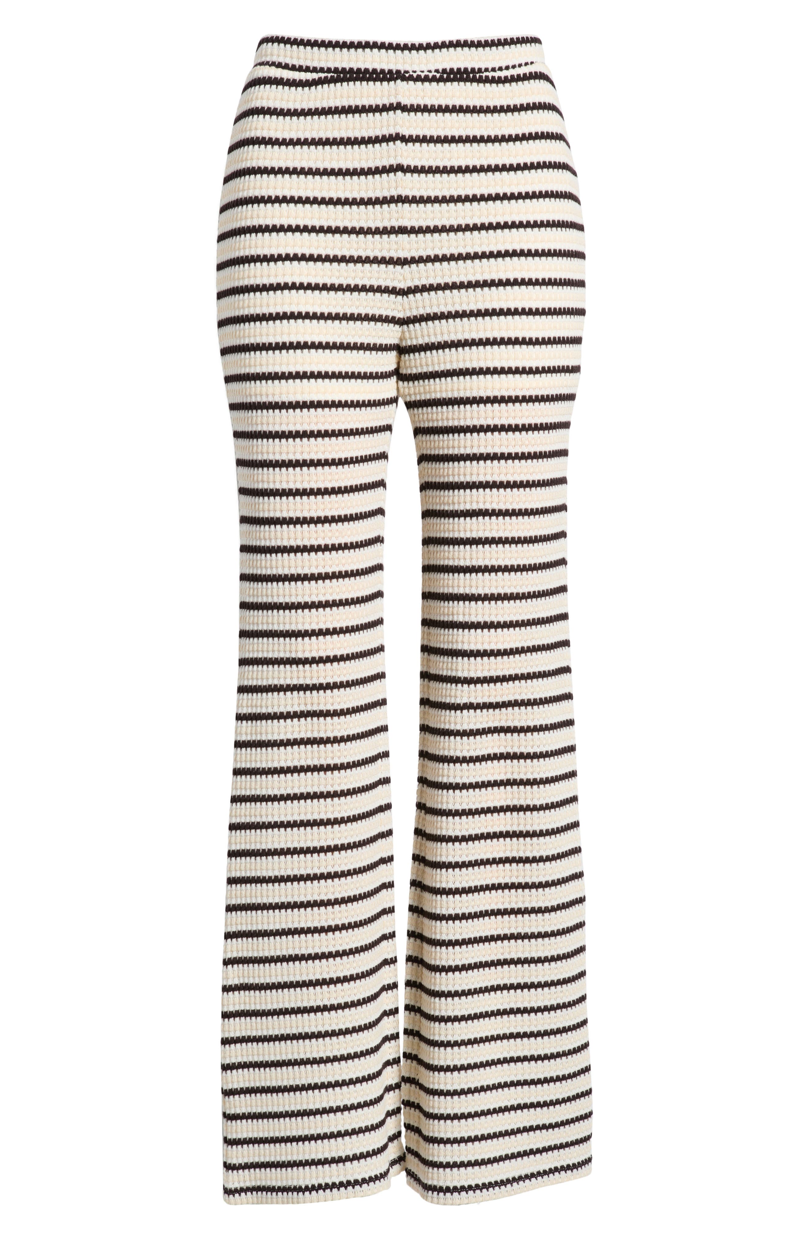 Stripe Knit Pants (Women) | Nordstrom
