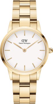 Daniel Wellington Iconic Link Bracelet Watch, 40mm