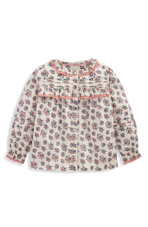 Kids' Frill Button Through Top