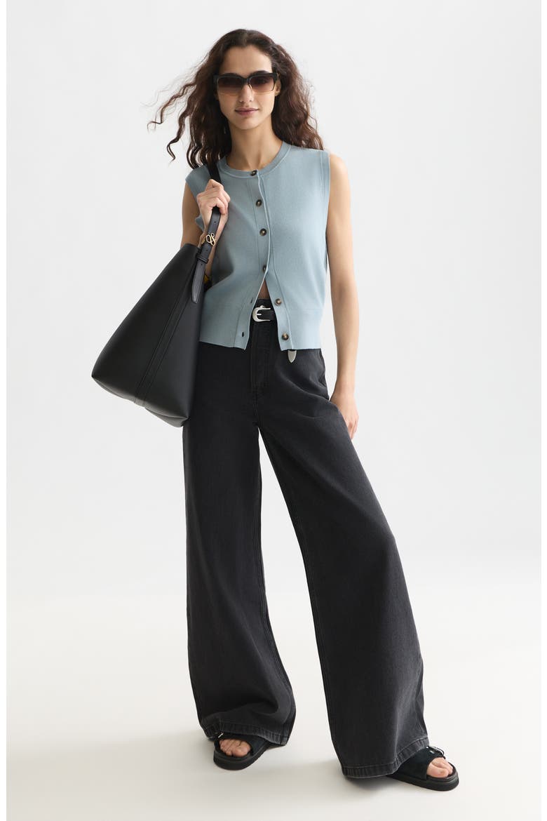 Relaxed Sweater Vest, Alternate, color, ARONA