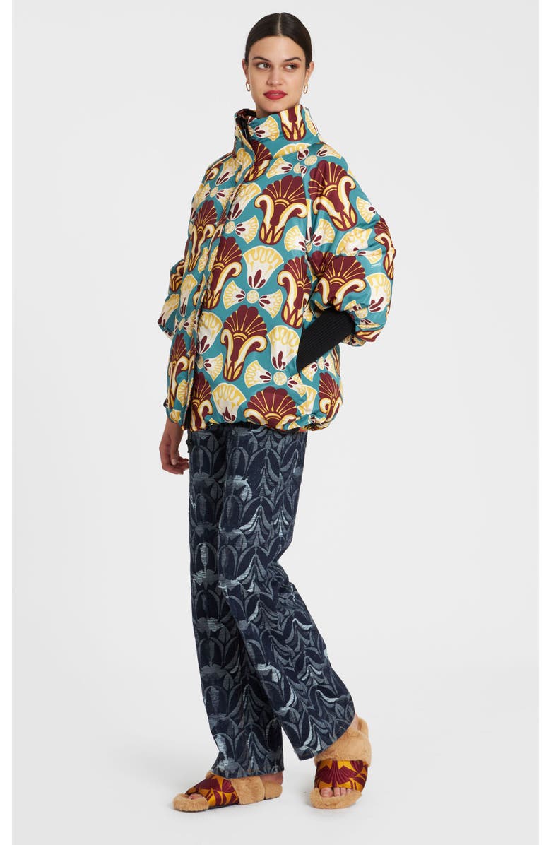 La DoubleJ St. Moritz Reversible Jacket, Main, color, Jacquard Sicomore Black