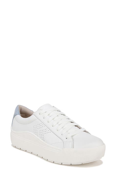 Women s Dr. Scholl s White Sneakers Athletic Shoes Nordstrom