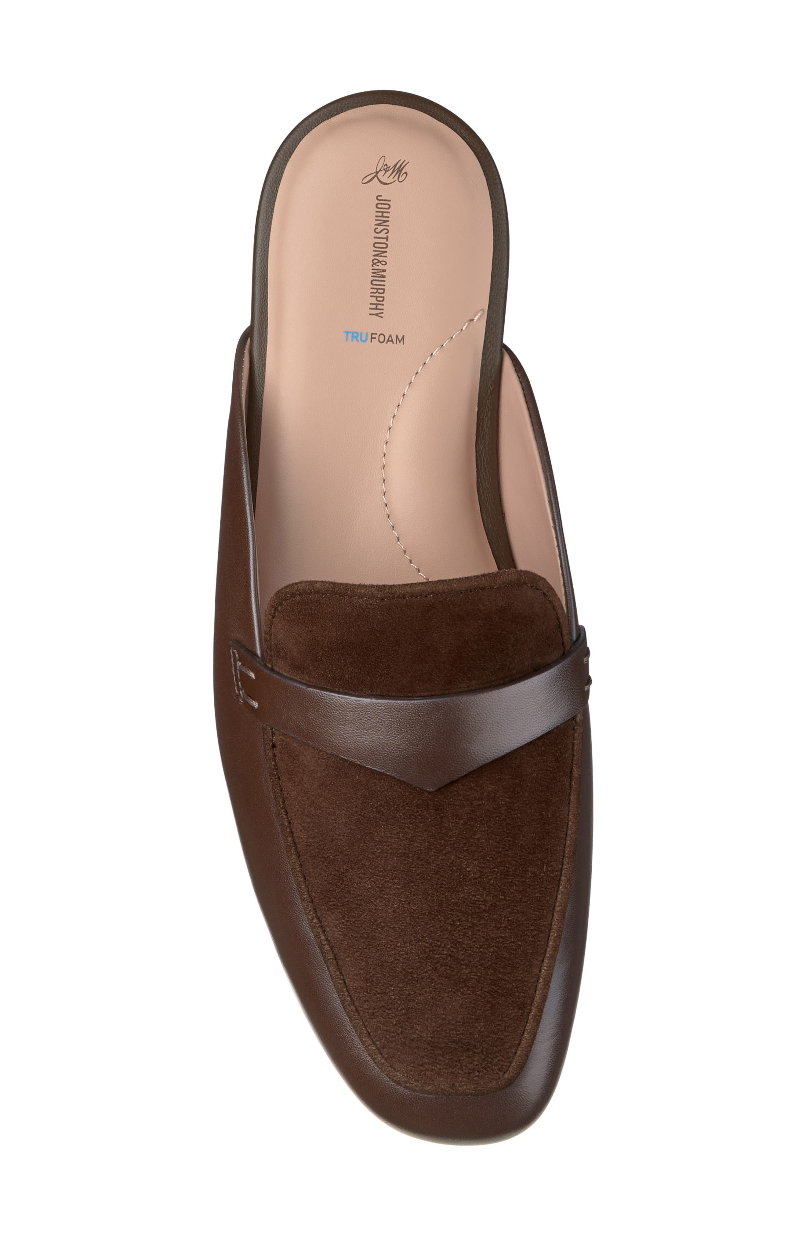 Isabel Penny Mule, Alternate, color, CHOCOLATE SUEDE