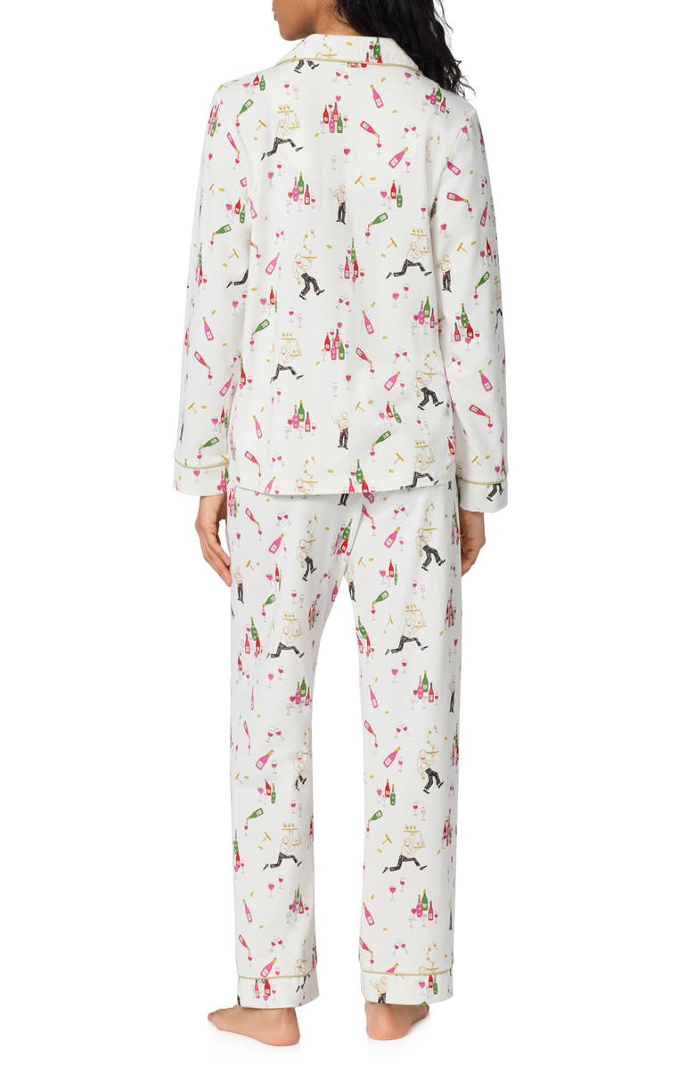 BedHead Pajamas Print Stretch Cotton Pajamas, Alternate, color, Bar A Vin