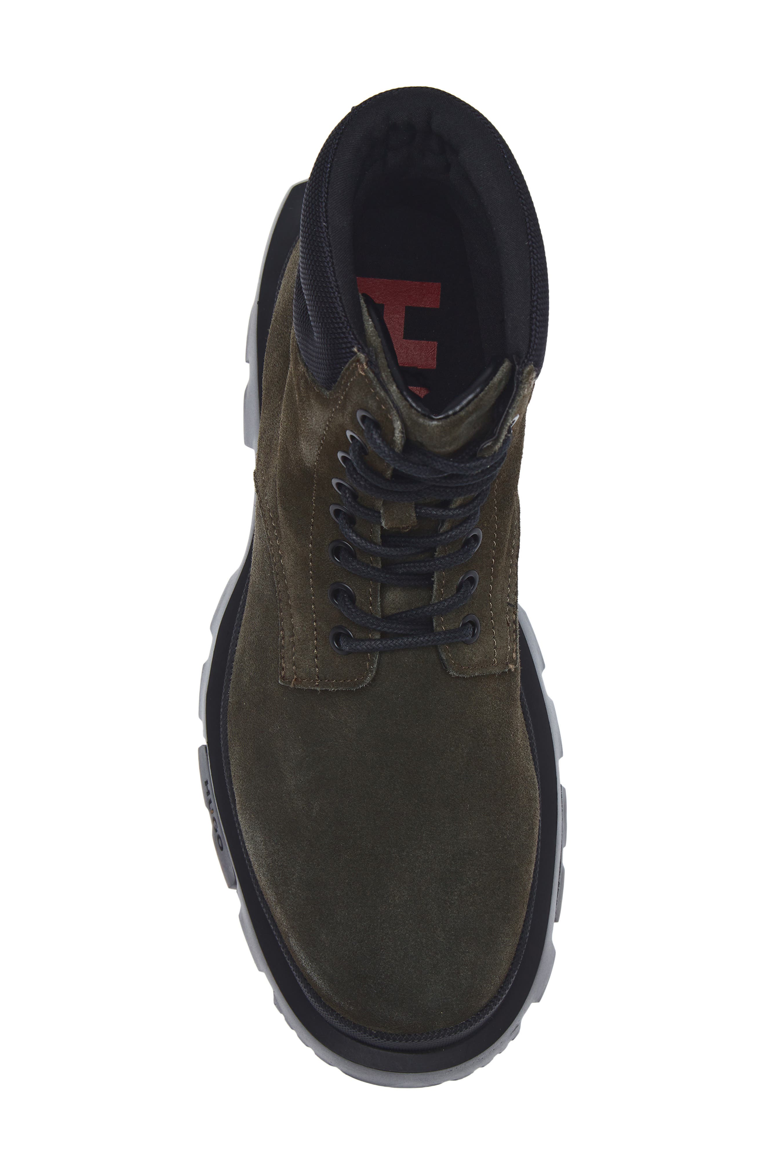 BOSS Fabyan Boot, Alternate, color, Dark Green