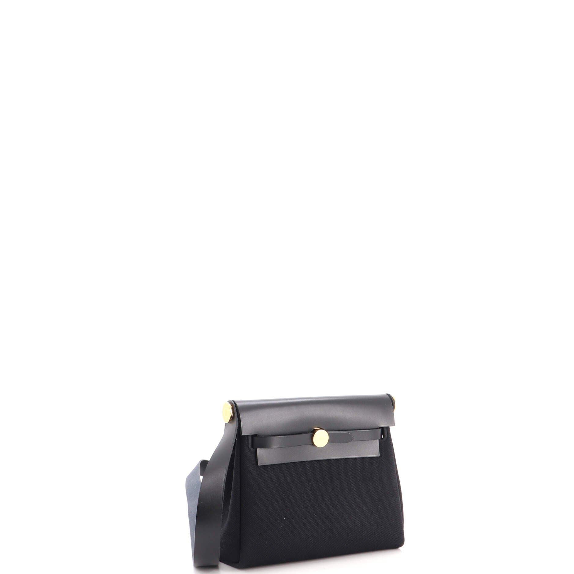 Herbag Zip Toile and Leather 20, Alternate, color, Blue