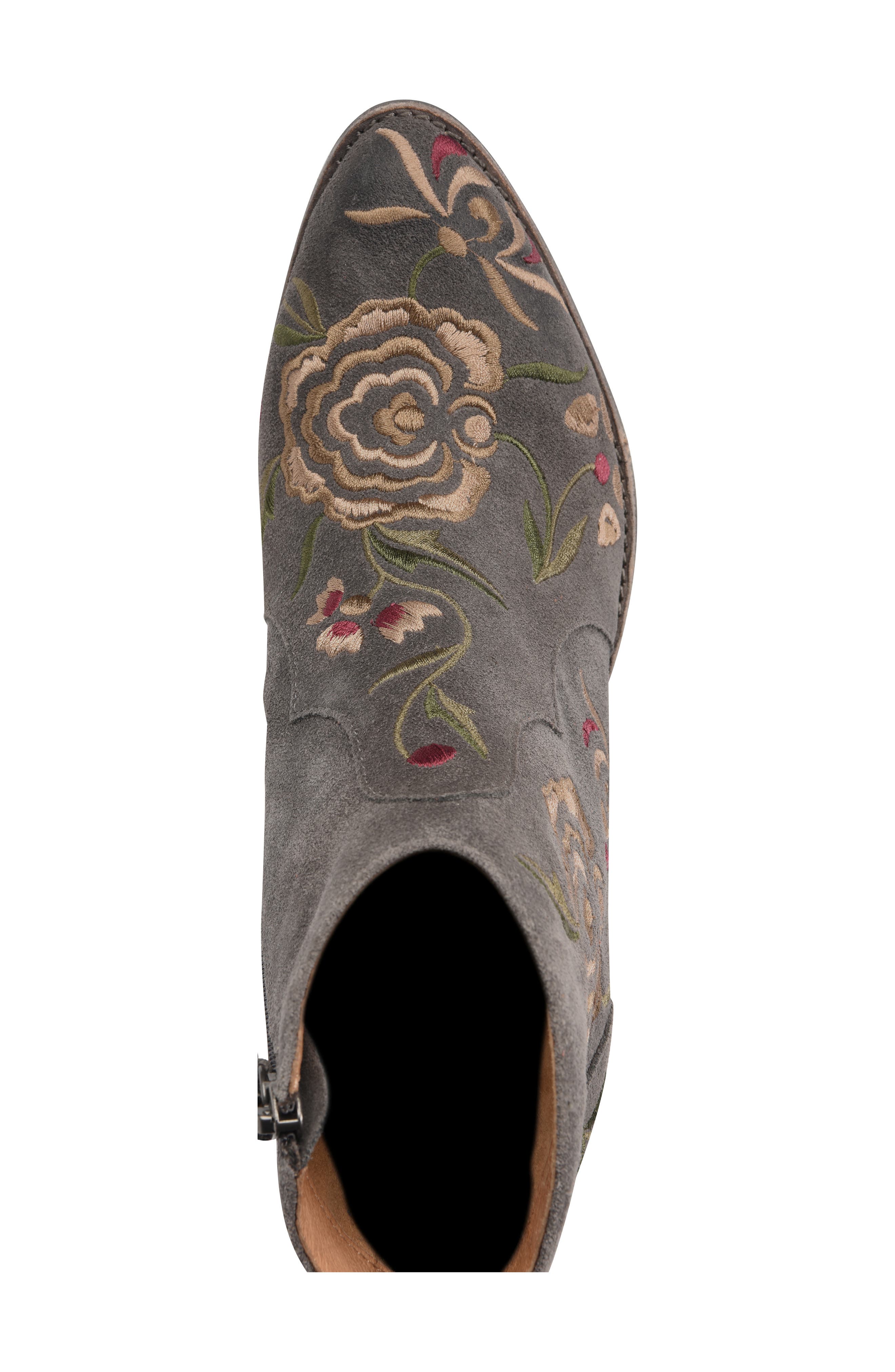 Söfft Westmont Floral Embroidered Bootie, Alternate, color, 