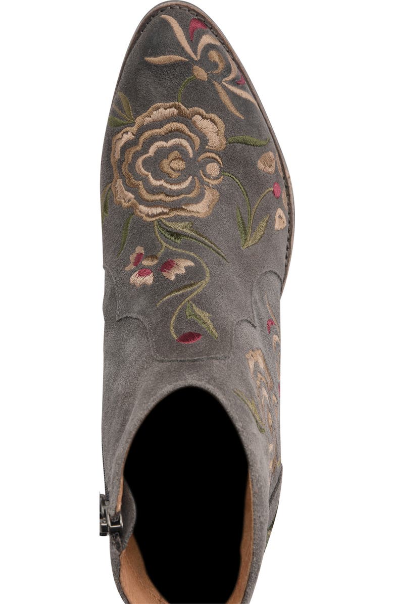 Söfft Westmont Floral Embroidered Bootie, Alternate, color,