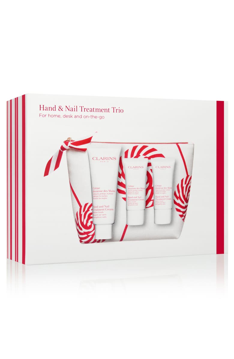Clarins Hand & Nail Treatment Cream Trio, Alternate, color,