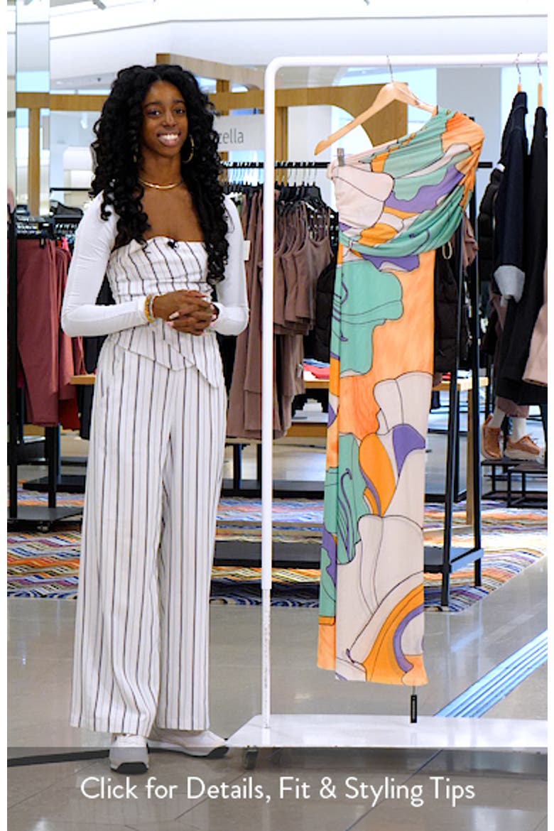 Mirabel One-Shoulder Maxi Dress video