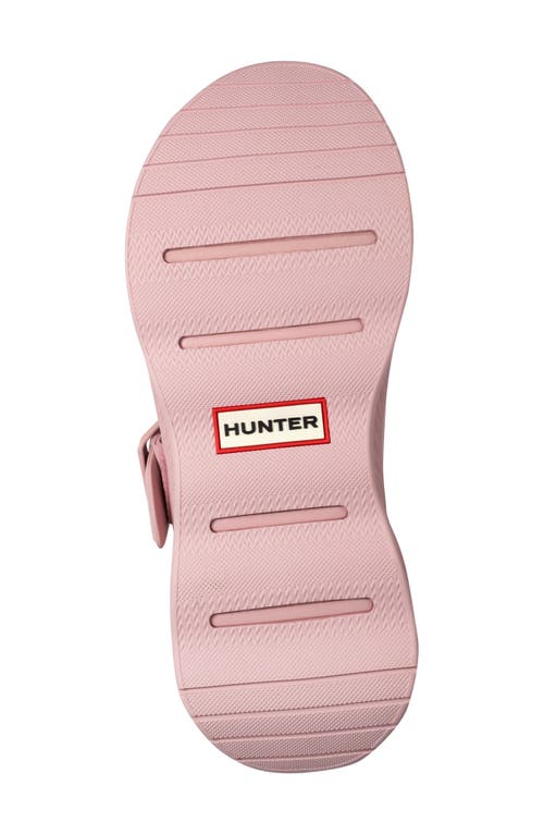 Hunter Greta Slide Sandal In Pink