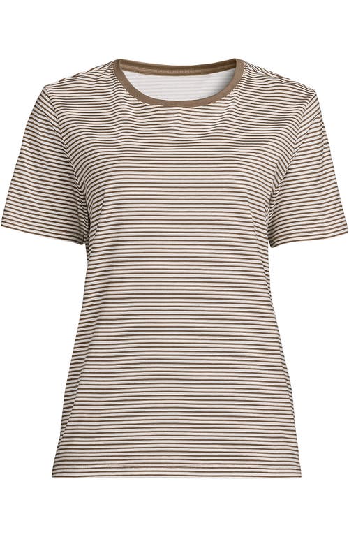 Lands' End Relaxed Supima Cotton Crew Neck T-shirt