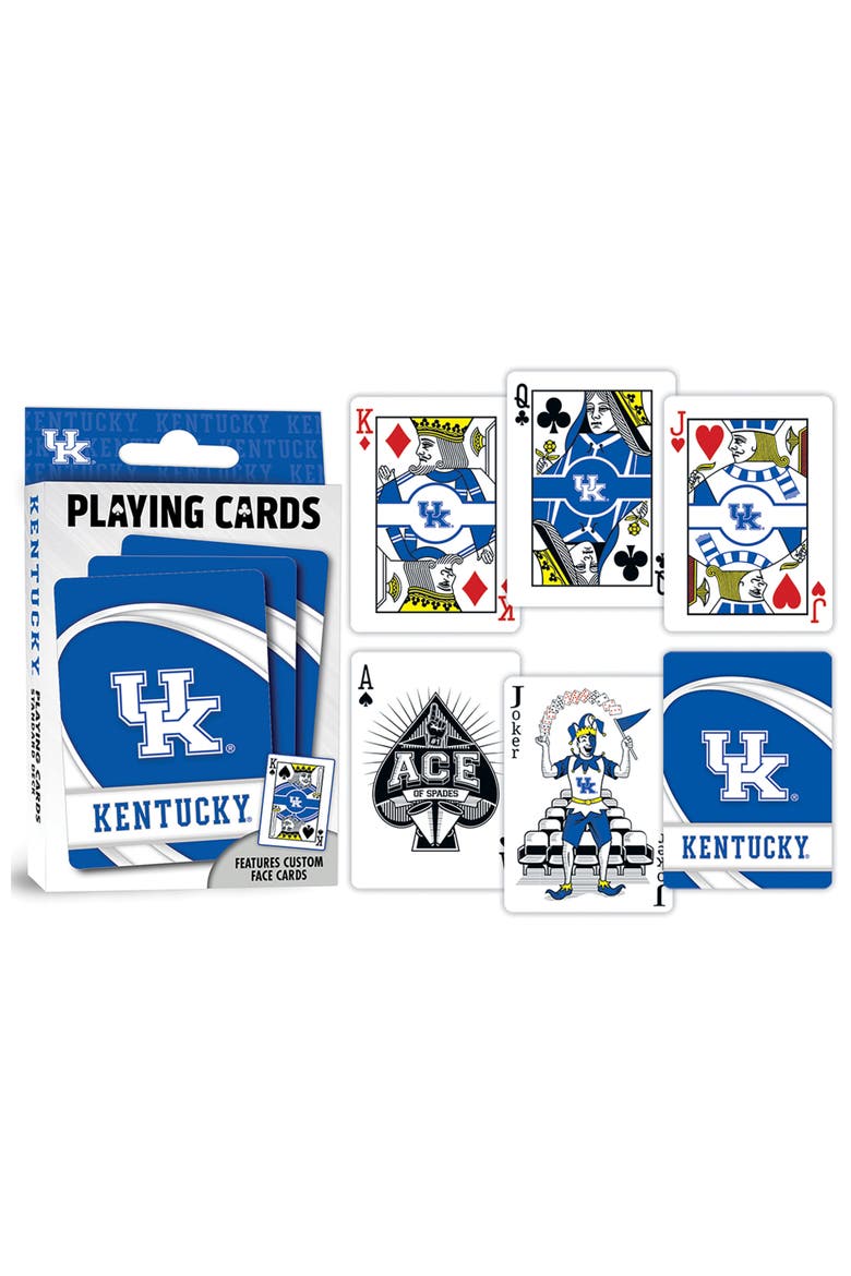 Kentucky Wildcats Playing Cards, Alternate, color, Multicolor