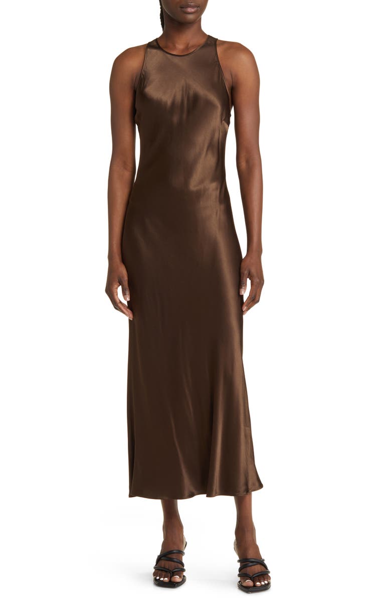 Rails Solene Satin Tank Dress, Main, color, 