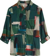 Seasalt Cornwall Larissa Printed Organic Cotton Button-Up Shirt