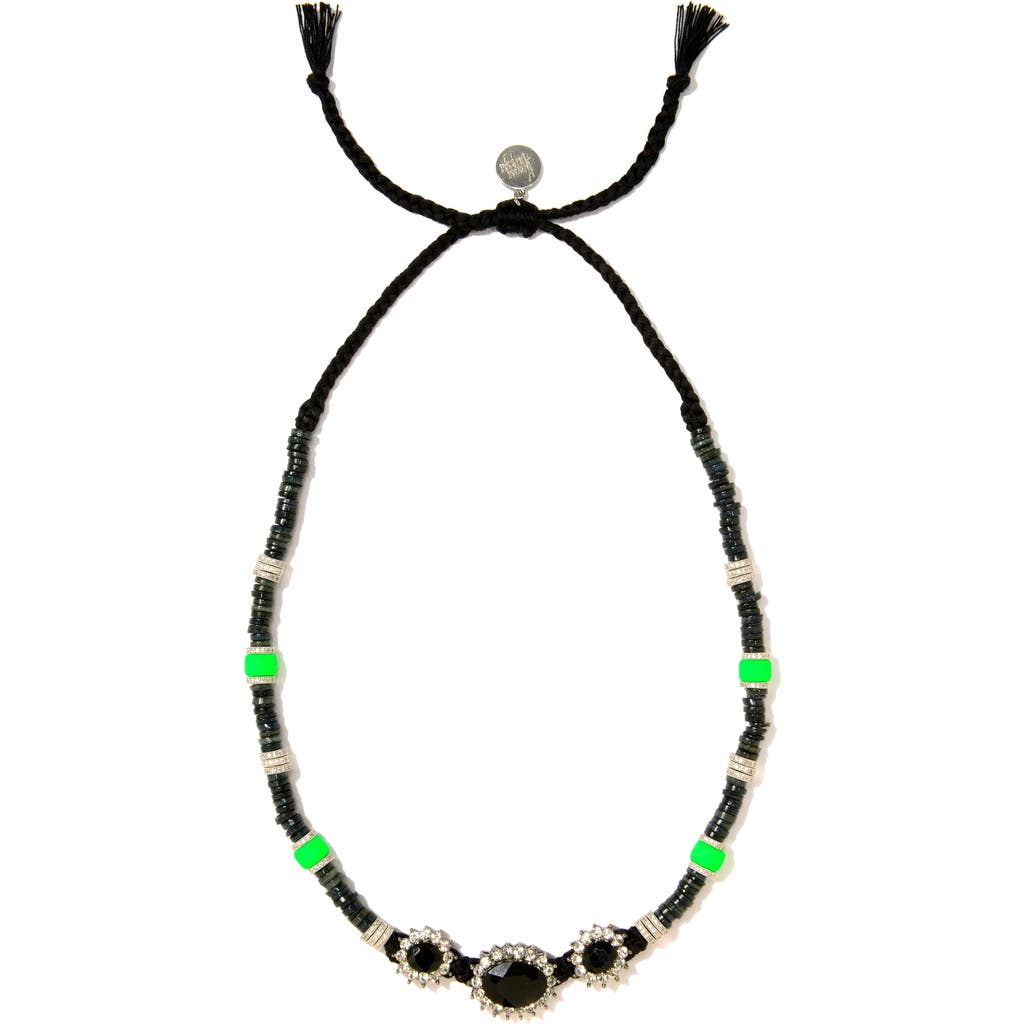 Venessa Arizaga Castaway Necklace In Black
