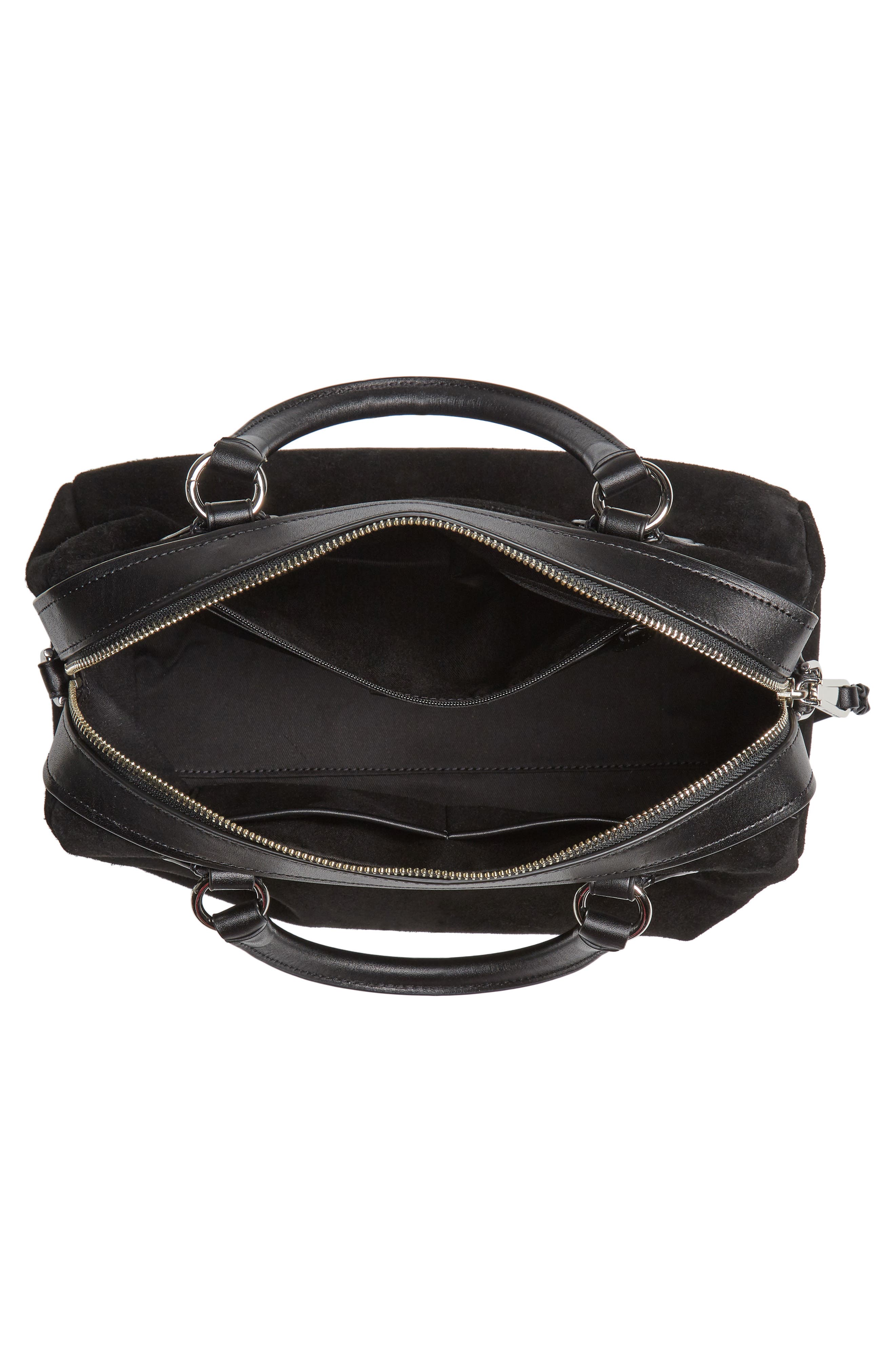 Rebecca Minkoff Pippa Suede Duffle Bag, Alternate, color, 