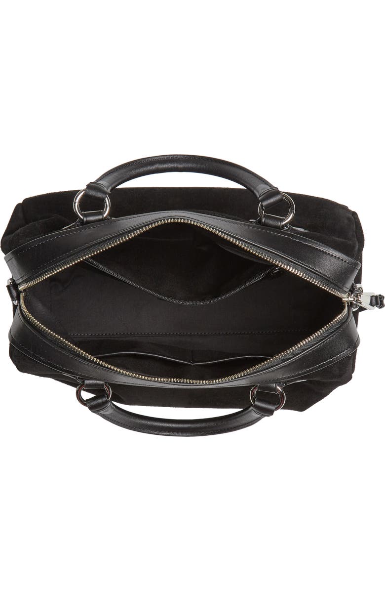 Rebecca Minkoff Pippa Suede Duffle Bag, Alternate, color,