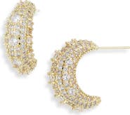 Cara Small Chunky Hoop Earrings