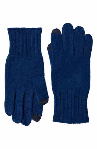 Amicale Cashmere Rib Knit Gloves