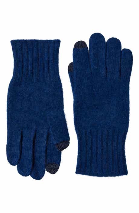 Amicale Cashmere Rib Knit Gloves