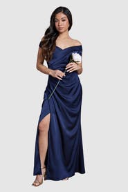 Coast Petite Bardot Maxi Dress