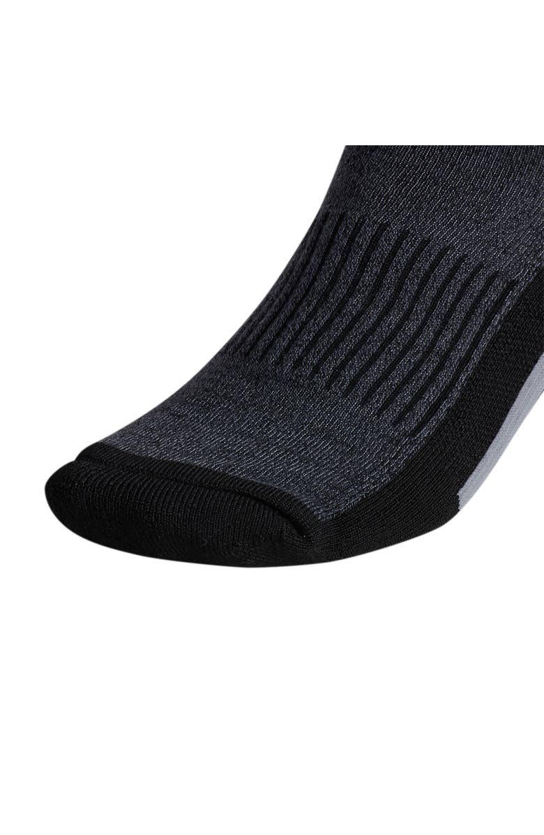adidas Climacool 3-Pack Quarter Length Socks, Alternate, color, 