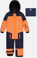 Deux par Deux Teknik Fleece Lined & Reinforced Knees One Piece Snowsuit